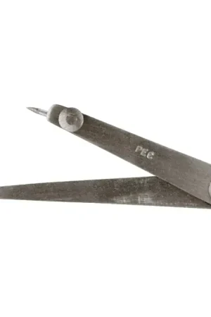 PEC 8400-004 Hermaphrodite Type, 4" (100mm) Size, Solid Nut Nut Type Drafting Caliper Limited Offer
