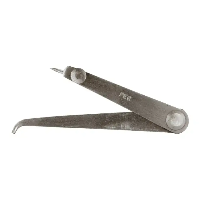 PEC 8400-004 Hermaphrodite Type, 4" (100mm) Size, Solid Nut Nut Type Drafting Caliper Limited Offer