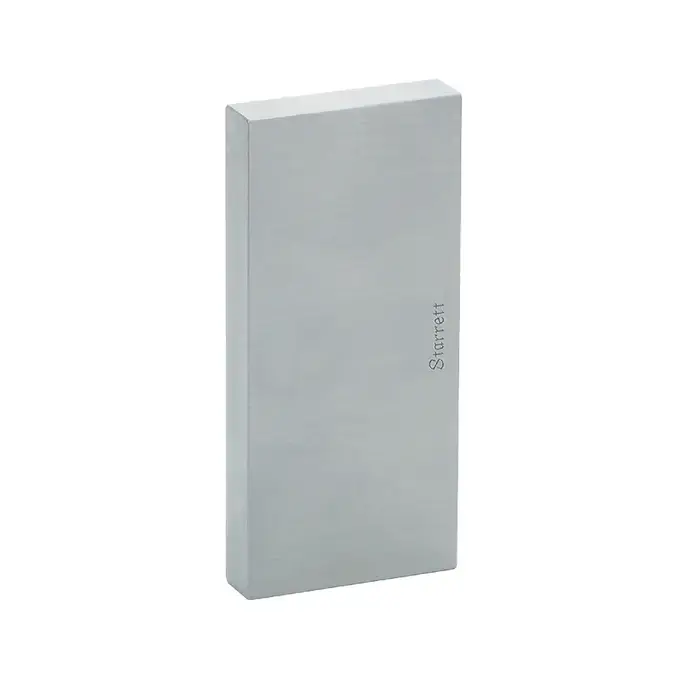 STARRETT 92287 4" Size, 0 Grade Rectangular Gage Block Fast Shipping
