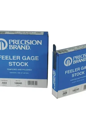 PRECISION BRAND 19340 .008" Thickness, 1/2" Width, Steel Material Feeler Gage Roll Budget