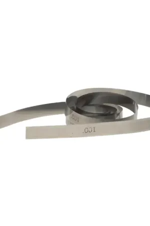 Best Choice TTC 127/001 .001" Thickness, 1/2" Width, Steel Material Feeler Gage Roll