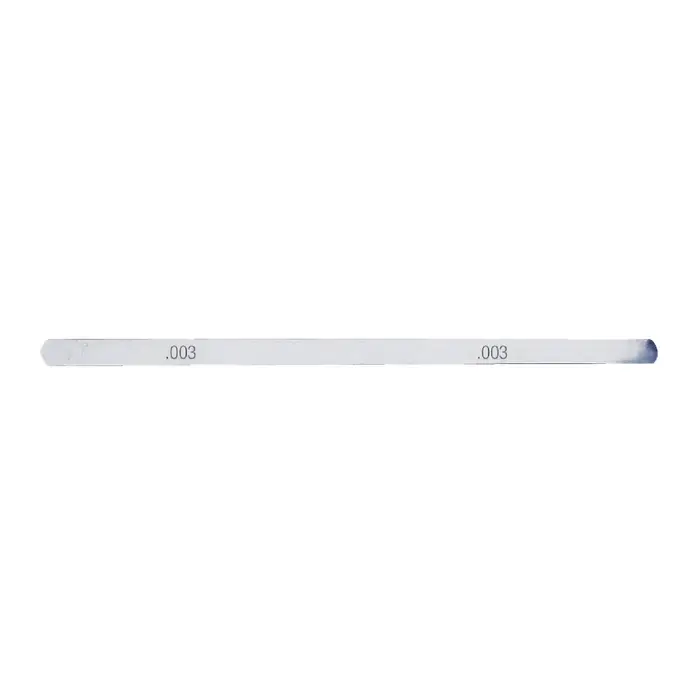 TTC K-3 .003" Thickness, 12" Blade Length Feeler Gage Hassle-Free Returns