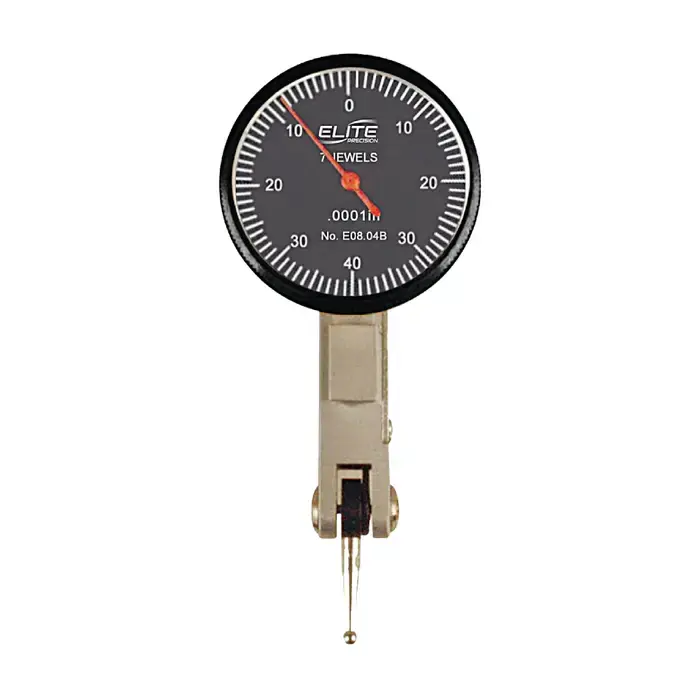 Limited Offer ELITE PRECISION E08.04B 0 - 0.018" Range, 0-40-0 Reading Dial Test Indicator