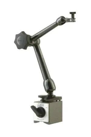 Clearance NOGA MG10533 Articulating Magnetic Indicator Holder, Holds 3/8" & dovetail, Bottom (Metal) Adjustment
