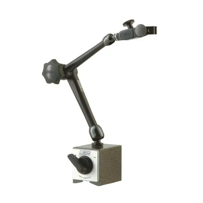 NOGA DG61003 Articulating Magnetic Indicator Holder, Holds 6mm, 8mm, 3/8" & dovetail, Top (Metal) Adjustment Brand New