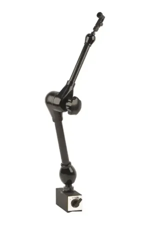 ASIMETO 602-05-1 Articulating Magnetic Indicator Holder, Holds 3/8", 8mm, dovetail & lug back, Yes Adjustment Buy Direct