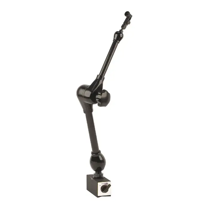 ASIMETO 602-05-1 Articulating Magnetic Indicator Holder, Holds 3/8", 8mm, dovetail & lug back, Yes Adjustment Buy Direct