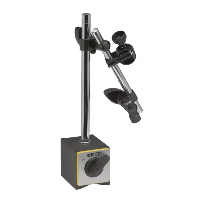 Affordable ASIMETO 601-02-1 Articulating Magnetic Indicator Holder, Holds 3/8" & 8mm, Yes Adjustment