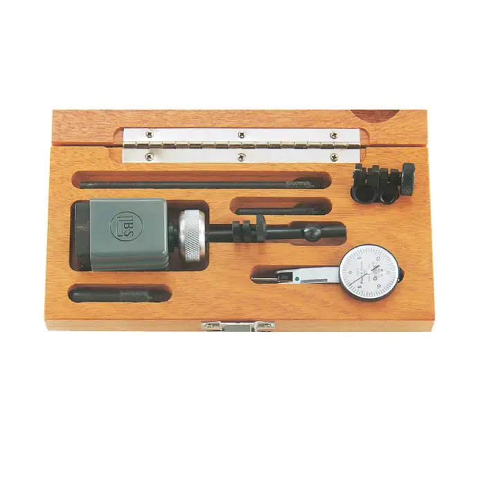 TESA Brown & Sharpe 599-849 Miti-Mite Mag Base & Dial Test Indicator Set Includes, .0005" Graduation, 0 - .030" Range, 0-15-0 Reading Indicator & Holder Set Seasonal Sale