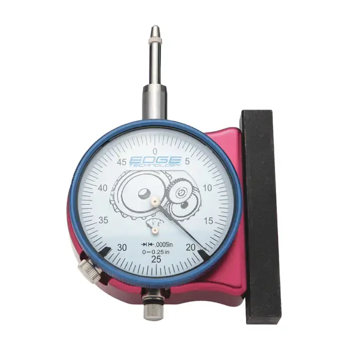 EDGE TECHNOLOGY 42-000 0 - 1/4" Range, 0-50 Reading Dial Drop Indicator Top Rated