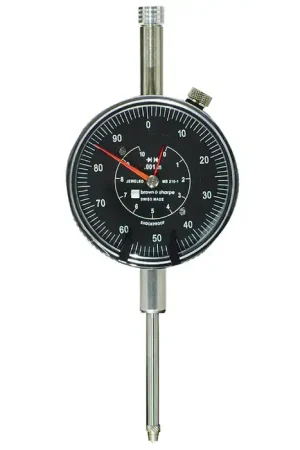Price Cut TESA Brown & Sharpe MB216 0 - 1" Range, 0-100 Reading Dial Drop Indicator
