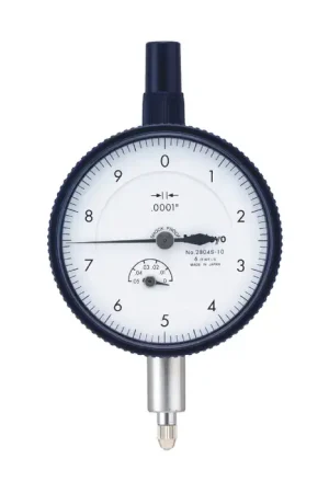 Professional Grade MITUTOYO 2804A-10 0 - .050" Range, 0-10 Reading Dial Drop Indicator