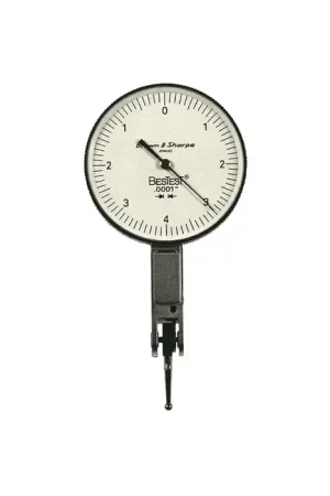 Luxury TESA Brown & Sharpe 599-7023-3 0 - 0.020" Range, 0-4-0 Reading Dial Test Indicator