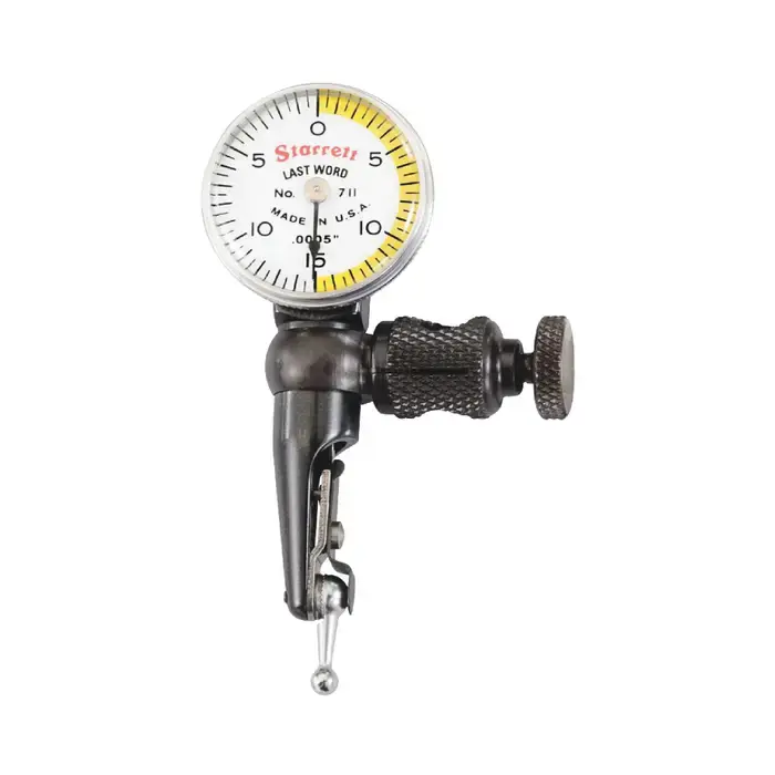 Today Only STARRETT 711HSZ 0 - 0.030" Range, 0-15-0 Reading Dial Test Indicator
