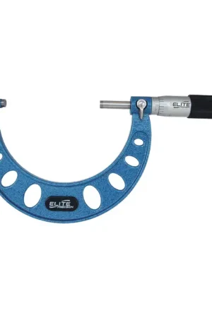 Low Price ELITE PRECISION E23RF 2 - 3" (50 - 75mm) Range, .0001" Graduation Flat End Spindle Outside Micrometer
