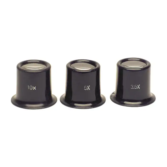 Low Price TTC 249 Eye Loupe Set Type, 3.5/5/10X Magnification, 2" (51mm) Focal Distance Loupe