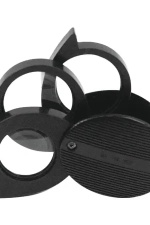 Fresh Stock BAUSCH & LOMB 812367 Folding Pocket Magnifier Type, 5 to 20X Magnification, 2" to 1/2" Focal Distance Magnifier