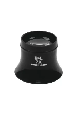Limited Time BAUSCH & LOMB 814171 Watchmaker‘s Loupe Type, 7X Magnification, 1.5" (38mm) Focal Distance Loupe
