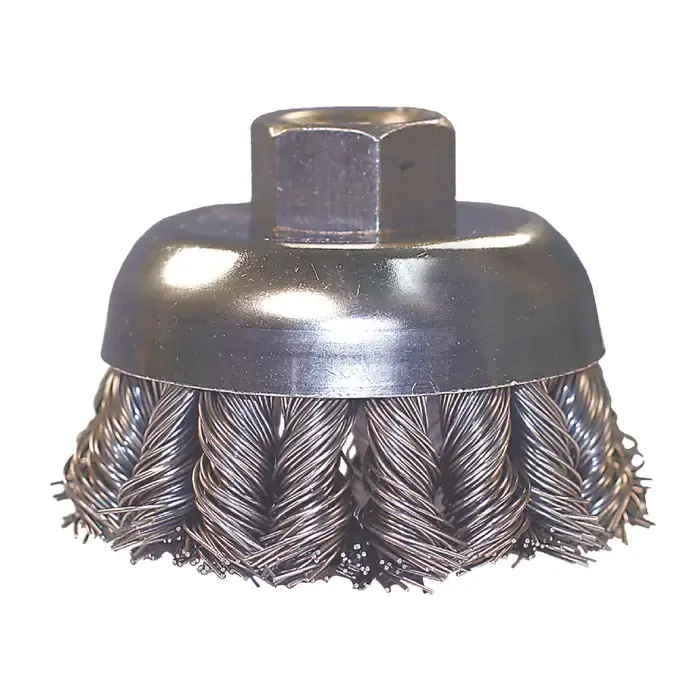 PFERD 82856 Cup Brush - 2-3/4" Brush Diameter, 5/8"-11 Arbor Hole Thread Size Hassle-Free Returns