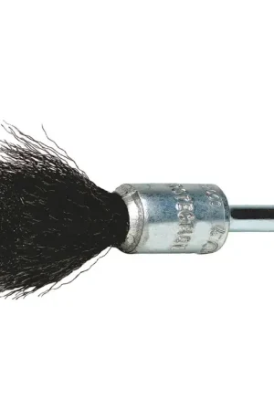 PFERD 82962 End Brush - 1/2" Brush Diameter, Carbon Steel Fill Material, Carbon Steel Wire Type Save Now