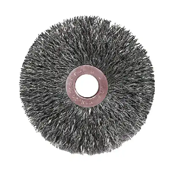 WEILER 16963 Wheel Type Brush - Arbor Hole Thread Size, 3" Outside Diameter, 5/8" Face Width Buy Online