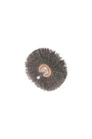 Express Delivery WEILER 17907 Wheel Type Brush - Arbor Hole Thread Size, 2" Outside Diameter, 3/8" Face Width