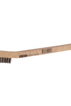 Factory Price OSBORN 54022 3 Row Width Wire Scratch Brush - Stainless Wire, 7-3/4" Overall Length