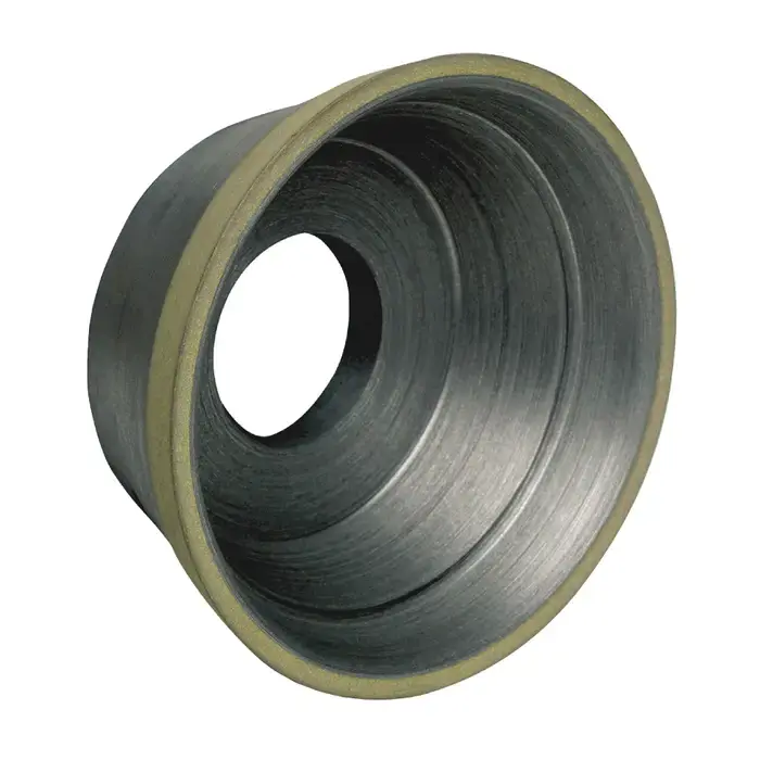 Instant Buy TTC PRODUCTION USA MADE 53-810-986 3-3/4" Diamond Sharpening Flaring Cup Wheel - 11V9 Wheel Type, 1-1/4" Hole Diameter, Coarse Grade