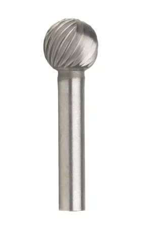 TTC PRODUCTION B-609 3/4" High Speed Steel Rotary Bur - Ball, Straight Shank, Best for Plastics Big Sale