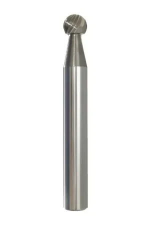 Seasonal Sale TTC PRODUCTION USA MADE 20-004-001 1/8" Carbide Rotary Bur - Ball, Straight Shank, Best for Steel