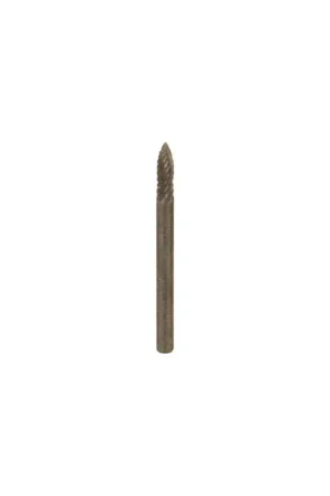 TTC PRODUCTION USA MADE K-121D 3/8" Carbide Rotary Bur - Tree-Pointed End, Straight Shank, Best for Steel Budget