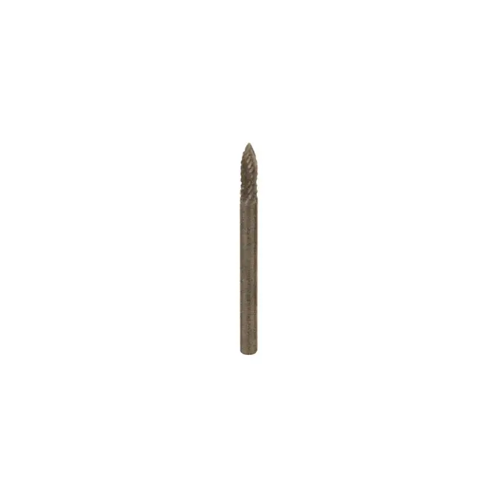 TTC PRODUCTION USA MADE K-121D 3/8" Carbide Rotary Bur - Tree-Pointed End, Straight Shank, Best for Steel Budget