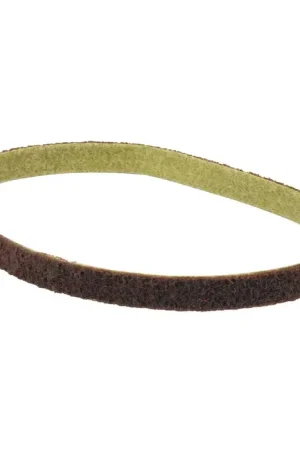 TTC 53-104-045 3" x 24" Aluminum Oxide Non-Woven Belt - Maroon, 150-220 Grit, Medium Grade Premium