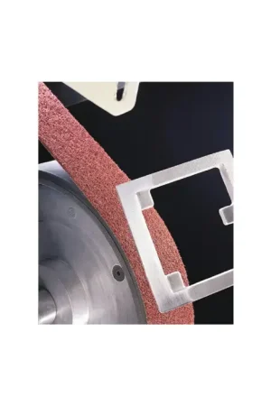 TTC 53-104-059 4" x 24" Aluminum Oxide Non-Woven Belt - Maroon, 150-220 Grit, Medium Grade While Supplies Last