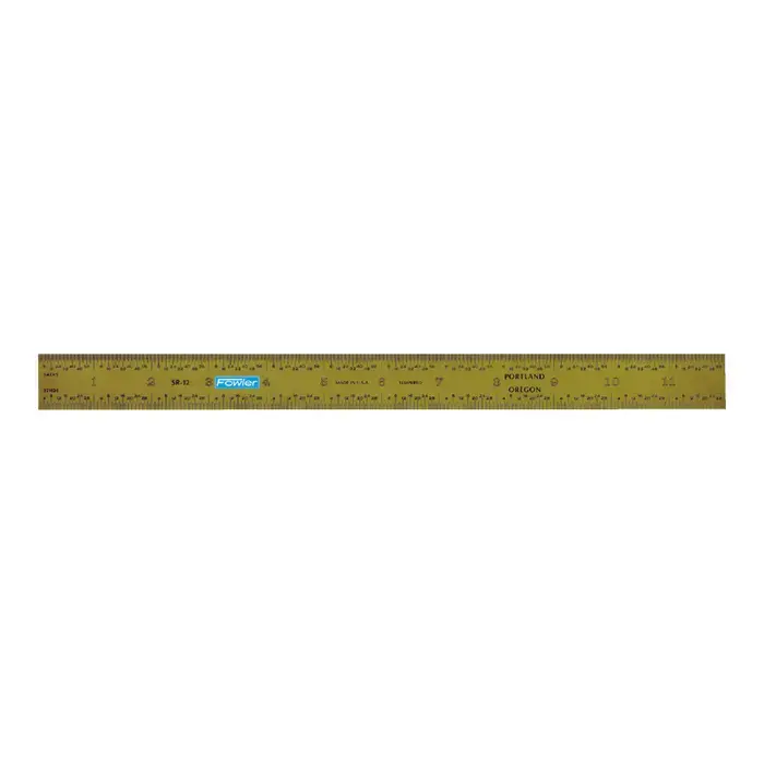 FOWLER 52-399-006 150mm, EM (32nds, 64ths, .5mm, 1mm) Graduation Rigid Rule Deal