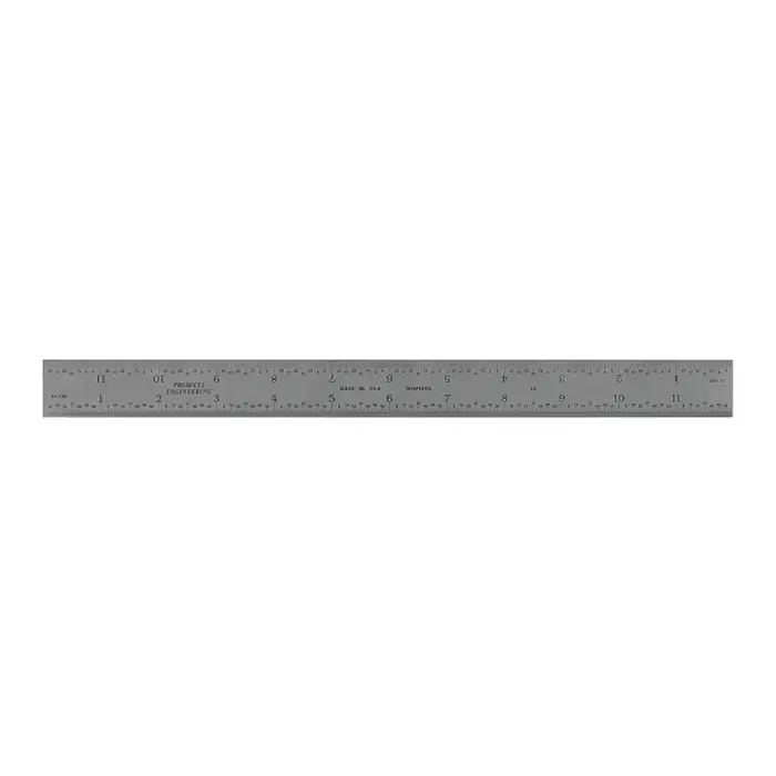 Fan Favorite PEC 7185-012 12" Blade, 4R (8ths, 16ths, 32nds, 64ths) Graduation Combination Square Blade