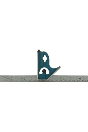Deal PEC R-18X 2 Piece, 18" Blade Reversible Head Type Combination Square Set