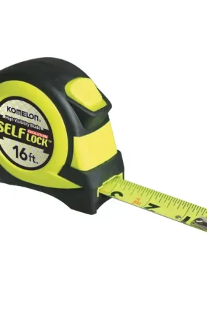 KOMELON EV28116 16‘ x 1" Blade Size, Inch Reads, ABS Case Case, Manual Measuring Tape Big Sale