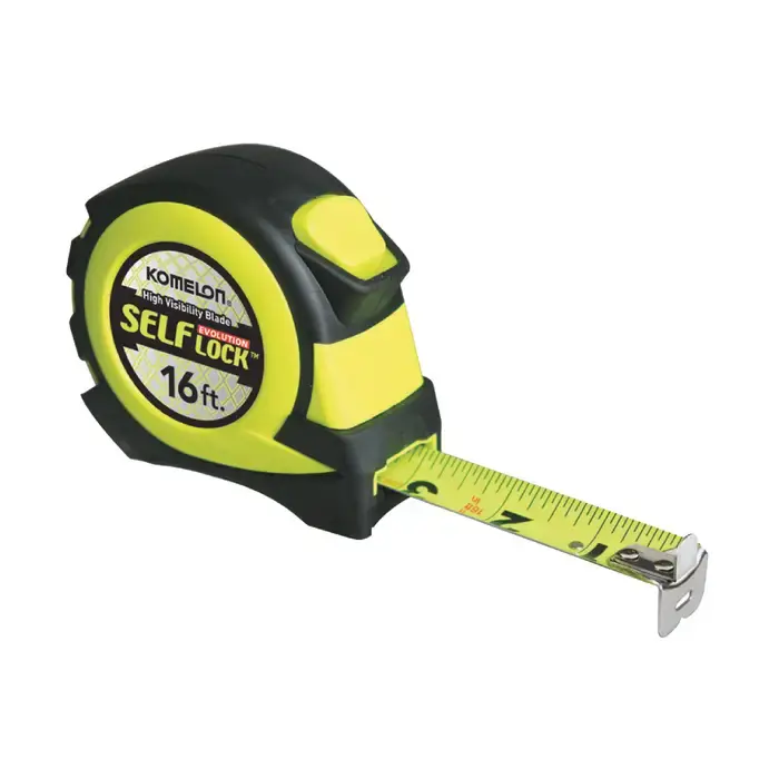 KOMELON EV28116 16‘ x 1" Blade Size, Inch Reads, ABS Case Case, Manual Measuring Tape Big Sale