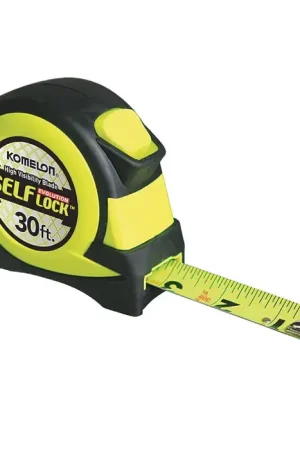 Sale KOMELON EV2830 30‘ x 1" Blade Size, Inch Reads, ABS Case Case, Manual Measuring Tape