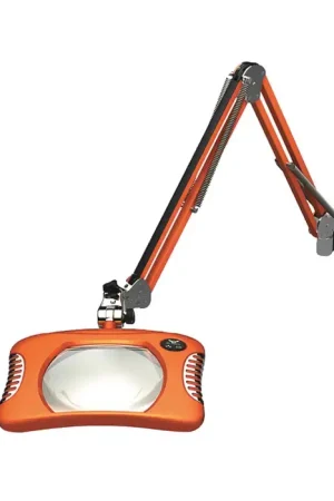 Next Day Delivery O.C. WHITE 82400-4-UV-BO 100% Magnification, 4 Diopters, 43" Reach, Clamp Base Magnifying Lamp