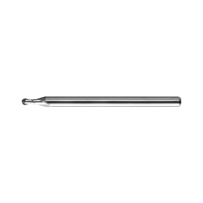 Low Price KYOCERA 1635-0180L027 .018" Size, .027" LOC, 2 Flute, Solid Carbide Ball/Miniature Combination End Mill