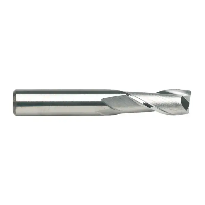 M.A. FORD 12107810 5/64" Size, 15/64" LOC, 2 Flute, Bright Solid Carbide Square End Mill Certified