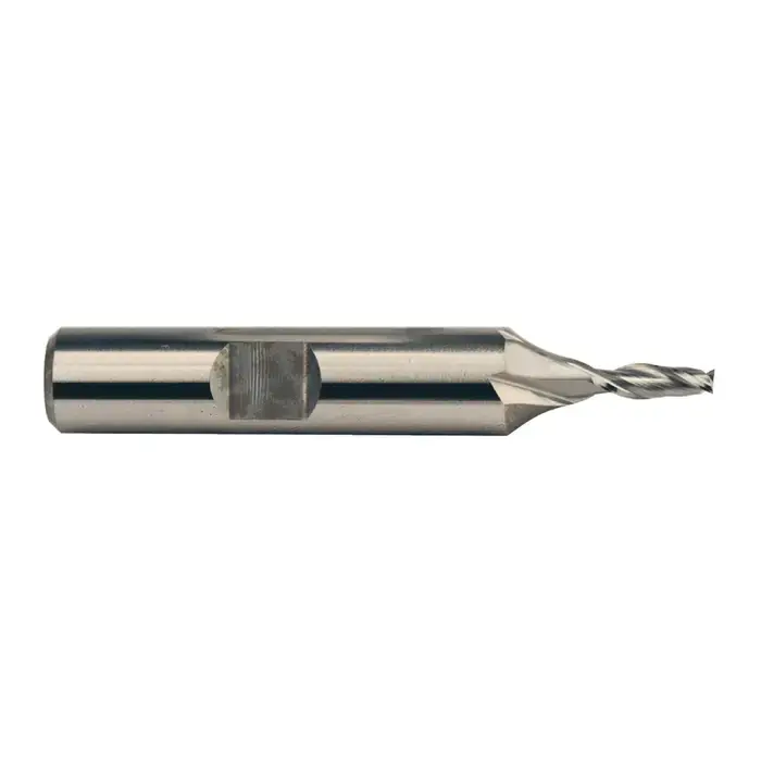 RUSHMORE USA 100775 1/4" Size, 1/2" LOC, 2 Flute, Bright M42 8% Cobalt Square End Mill Direct From Factory