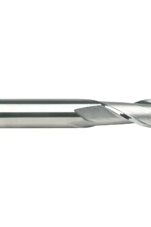 Must Have MELIN 102955 1/16" Size, 3/16" LOC, 2 Flute, Bright Solid Carbide 2 Flute Finishing End Mill
