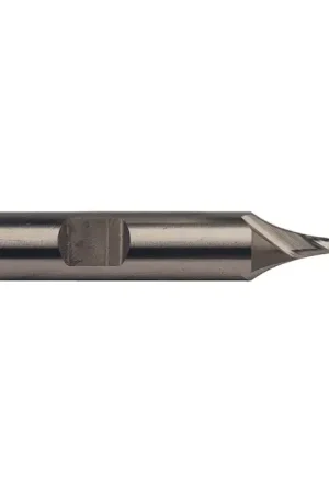 Hot Deal RUSHMORE USA 100654 5/16" Size, 9/16" LOC, .030" Radius, 2 Flute, M42 8% Cobalt Corner Radius End Mill