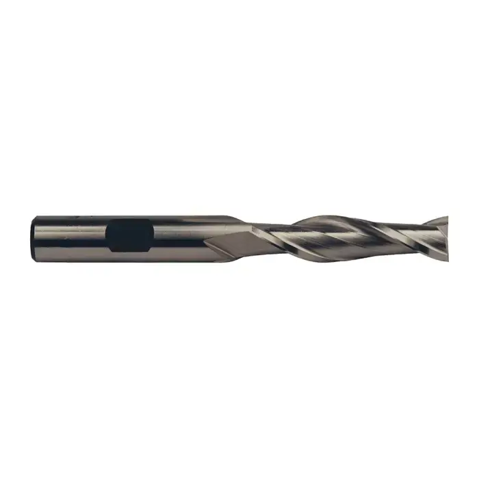 TTC PRODUCTION HP 08-040-080 3/4" Size, 2-1/4" LOC, 2 Flute, Bright High Speed Steel Square End Mill Popular