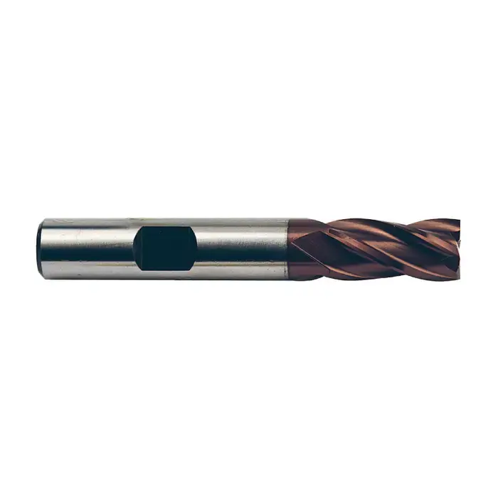 Price Cut T&O 08-846-215 1/2" Size, 1-1/4" LOC, 4 Flute, X-FACTOR® M42 8% Cobalt Square End Mill