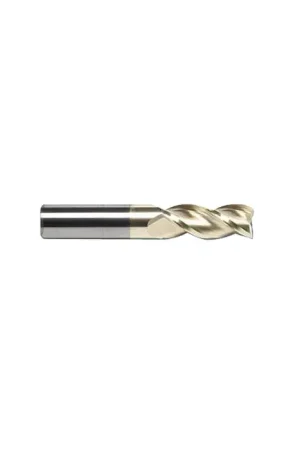 Brand New RUSHMORE USA 314661 5/16" Size, 13/16" LOC, 3 Flute, ZrN Solid Carbide Square End Mill