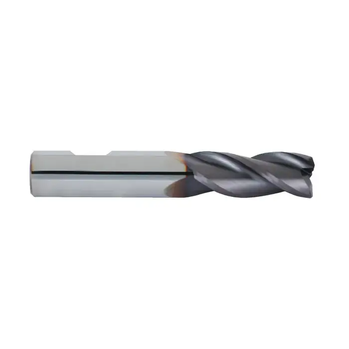 Price Cut NIAGARA N61818 3/8" Size, 1/2" LOC, .015"-.020" Radius, 3 Flute, Solid Carbide Corner Radius End Mill